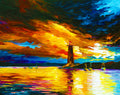 BEFORE A STORM - ORIGINAL OIL PAINTING