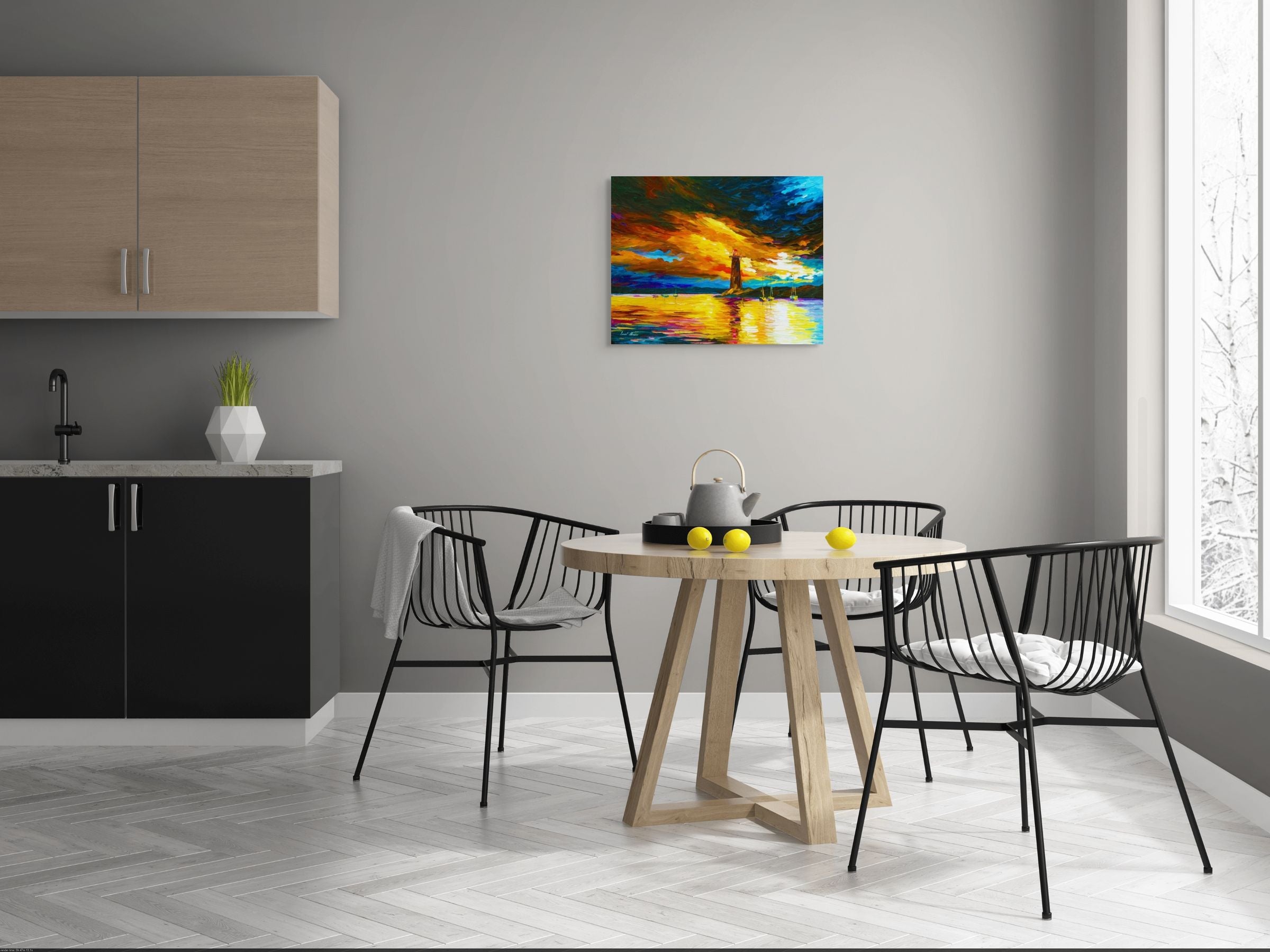 BEFORE A STORM - ORIGINAL OIL PAINTING