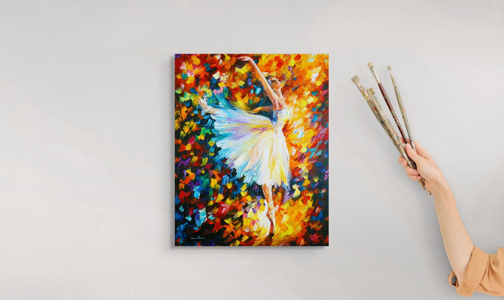 BALLET  WITH MAGIC - ORIGINAL OIL PAINTING