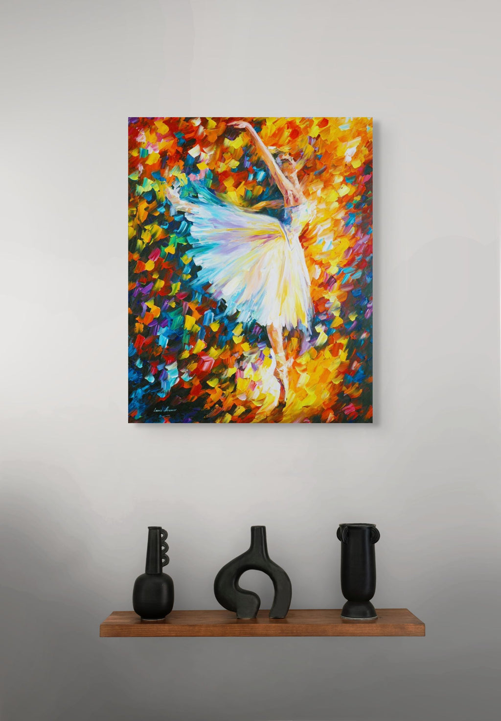 BALLET  WITH MAGIC - ORIGINAL OIL PAINTING