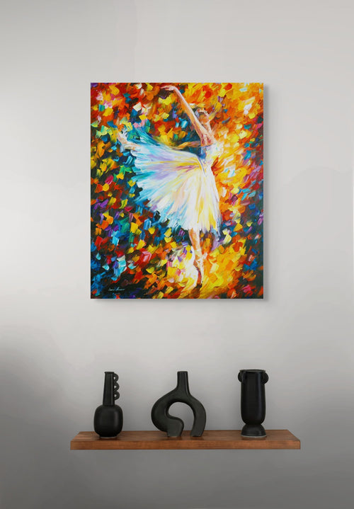 BALLET  WITH MAGIC - ORIGINAL OIL PAINTING