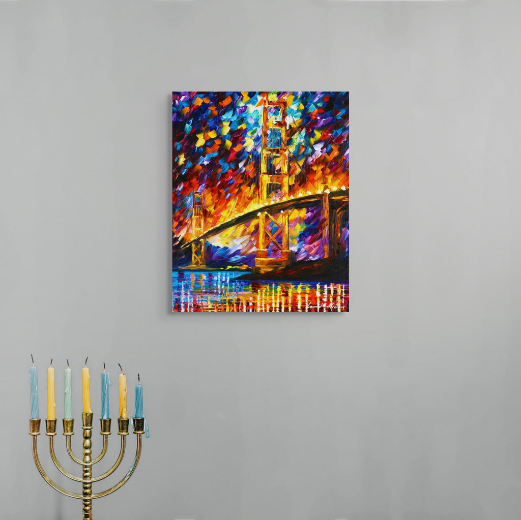 SAN FRANCISCO - GOLDEN GATE - ORIGINAL OIL PAINTING