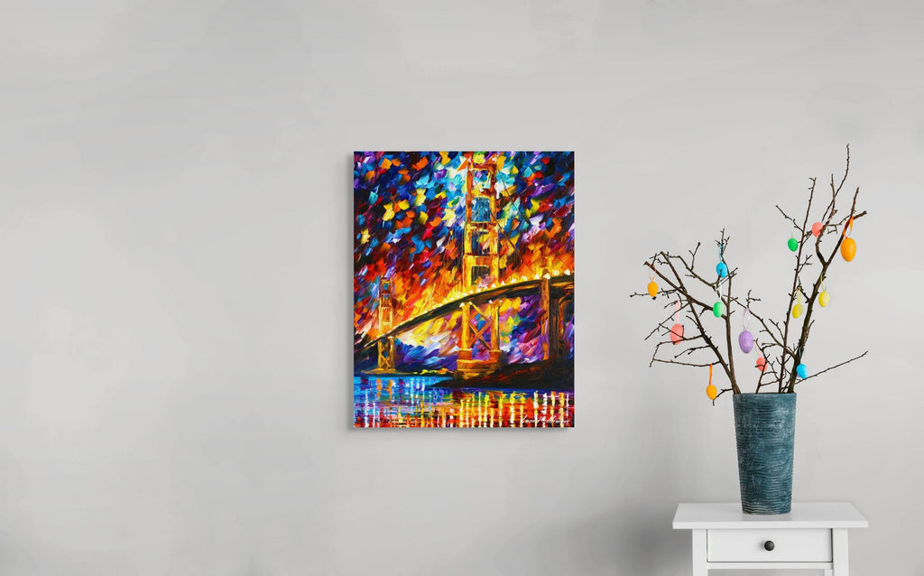 SAN FRANCISCO - GOLDEN GATE - ORIGINAL OIL PAINTING