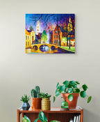 BRUGES BRIDGE - ORIGINAL OIL PAINTING