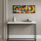 THE REFLECTION OF THE NIGHT - ORIGINAL OIL PAINTING