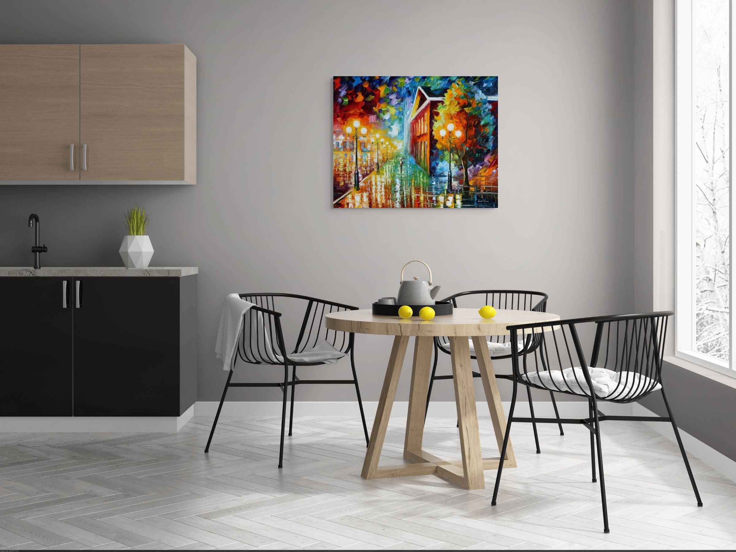 NIGHT PEACE - ORIGINAL OIL PAINTING