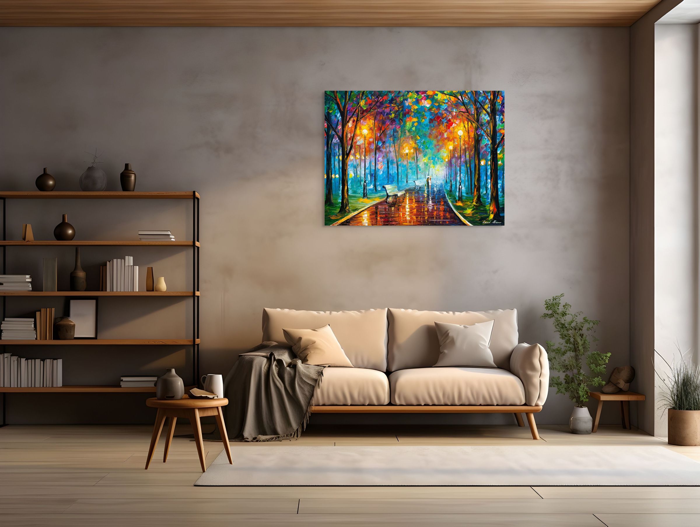 MISTY MOOD - ORIGINAL OIL PAINTING