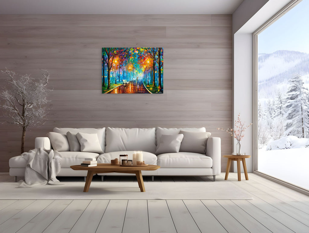 MISTY MOOD - ORIGINAL OIL PAINTING