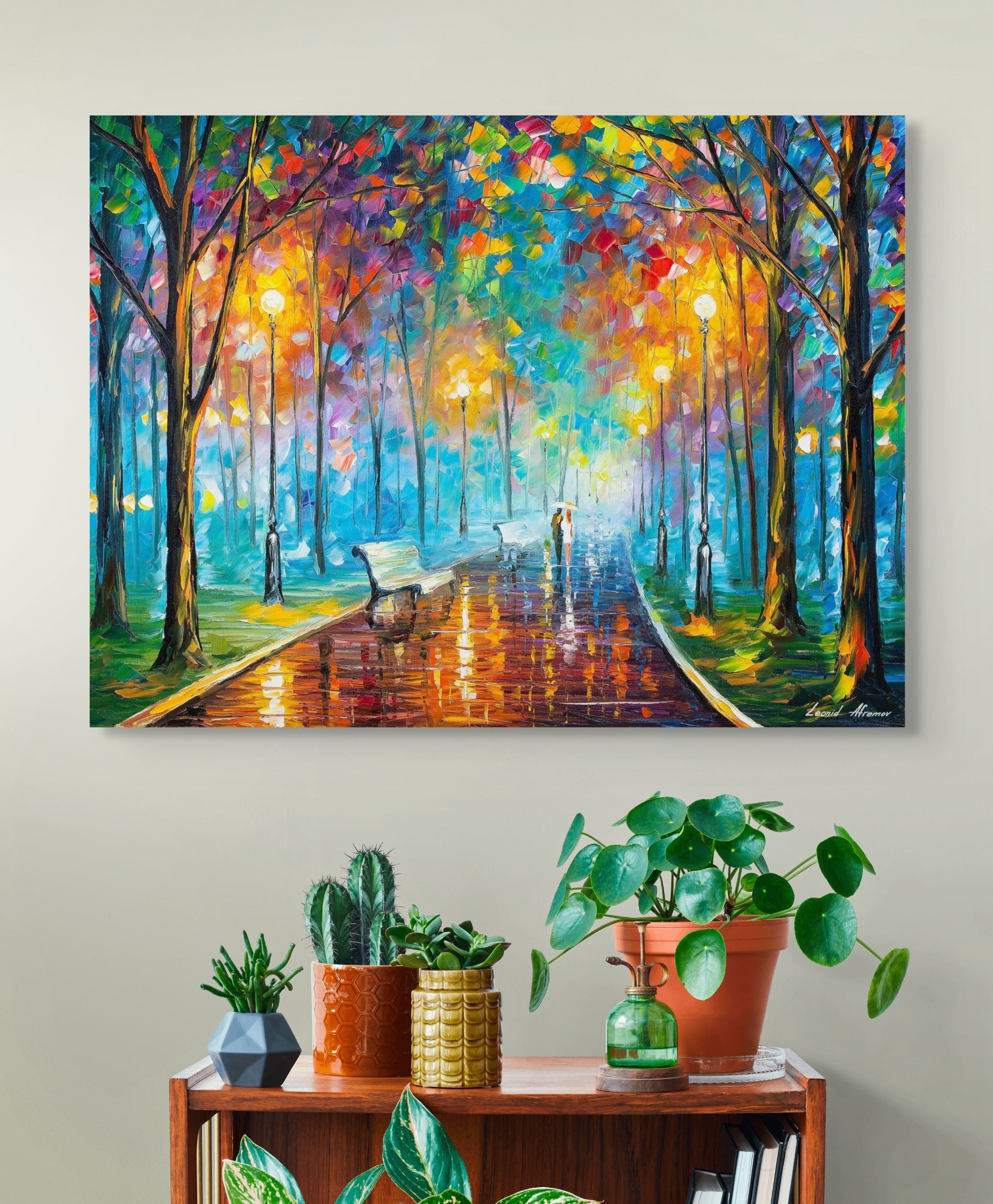 MISTY MOOD - ORIGINAL OIL PAINTING