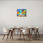 FRESHNESS OF COLD IN THE EVENING - ORIGINAL OIL PAINTING
