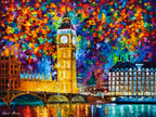 BIG BEN LONDON 2012 - ORIGINAL OIL PAINTING