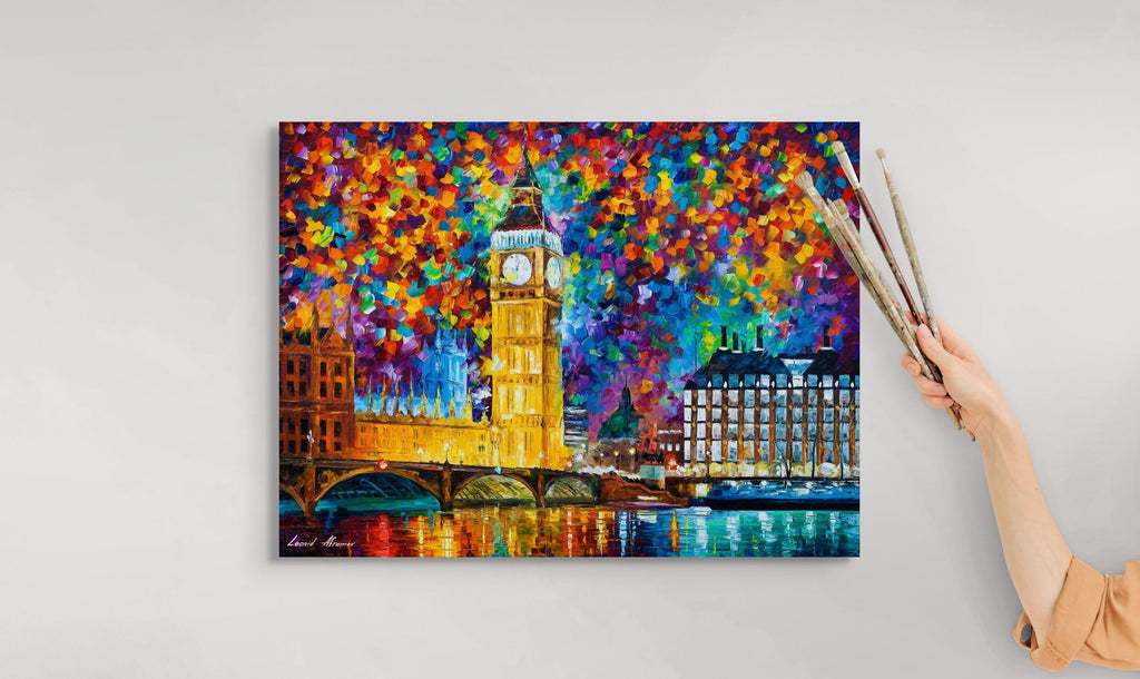 BIG BEN LONDON 2012 - ORIGINAL OIL PAINTING