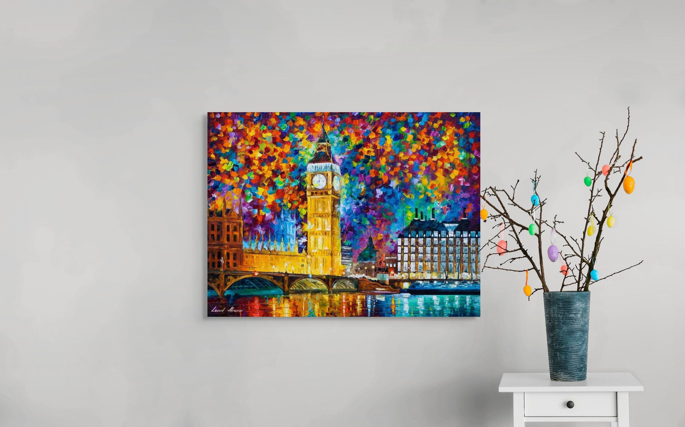 BIG BEN LONDON 2012 - ORIGINAL OIL PAINTING