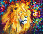 LION - ORIGINAL OIL PAINTING