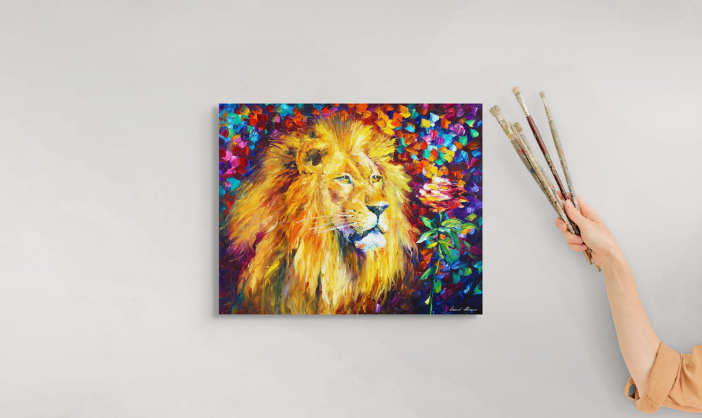 LION - ORIGINAL OIL PAINTING