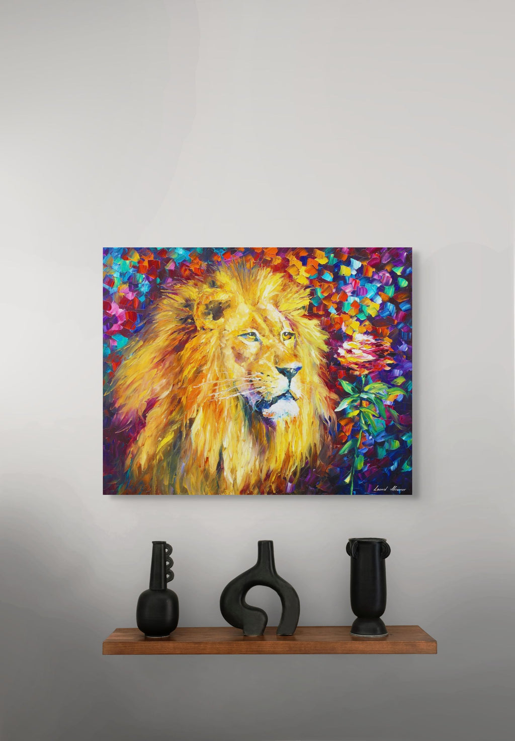 LION - ORIGINAL OIL PAINTING