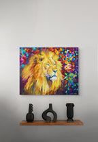 LION - ORIGINAL OIL PAINTING