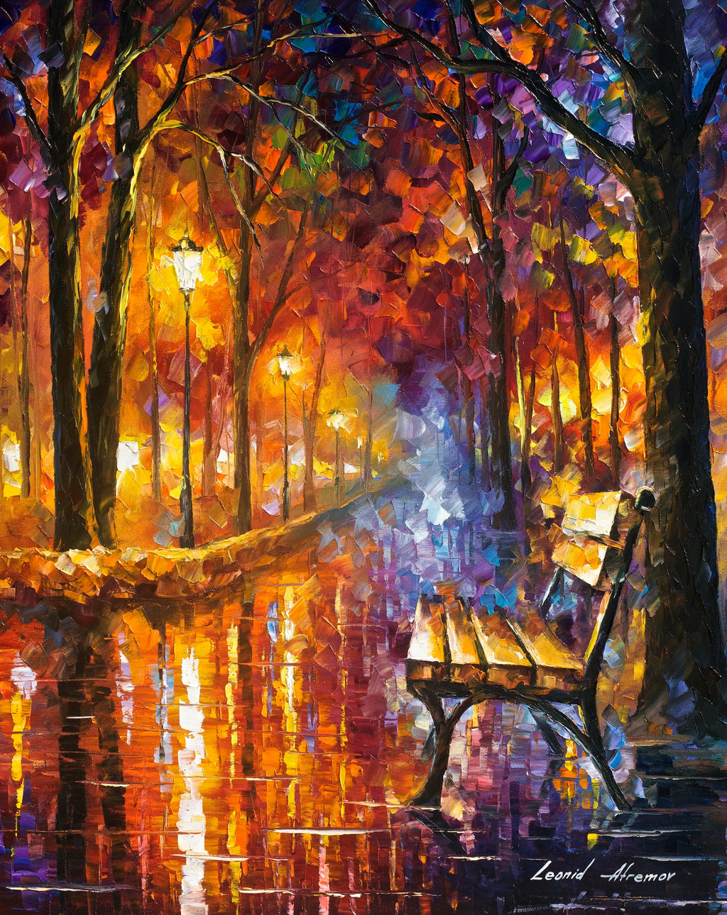 LONELINESS OF PASSION - ORIGINAL OIL PAINTING