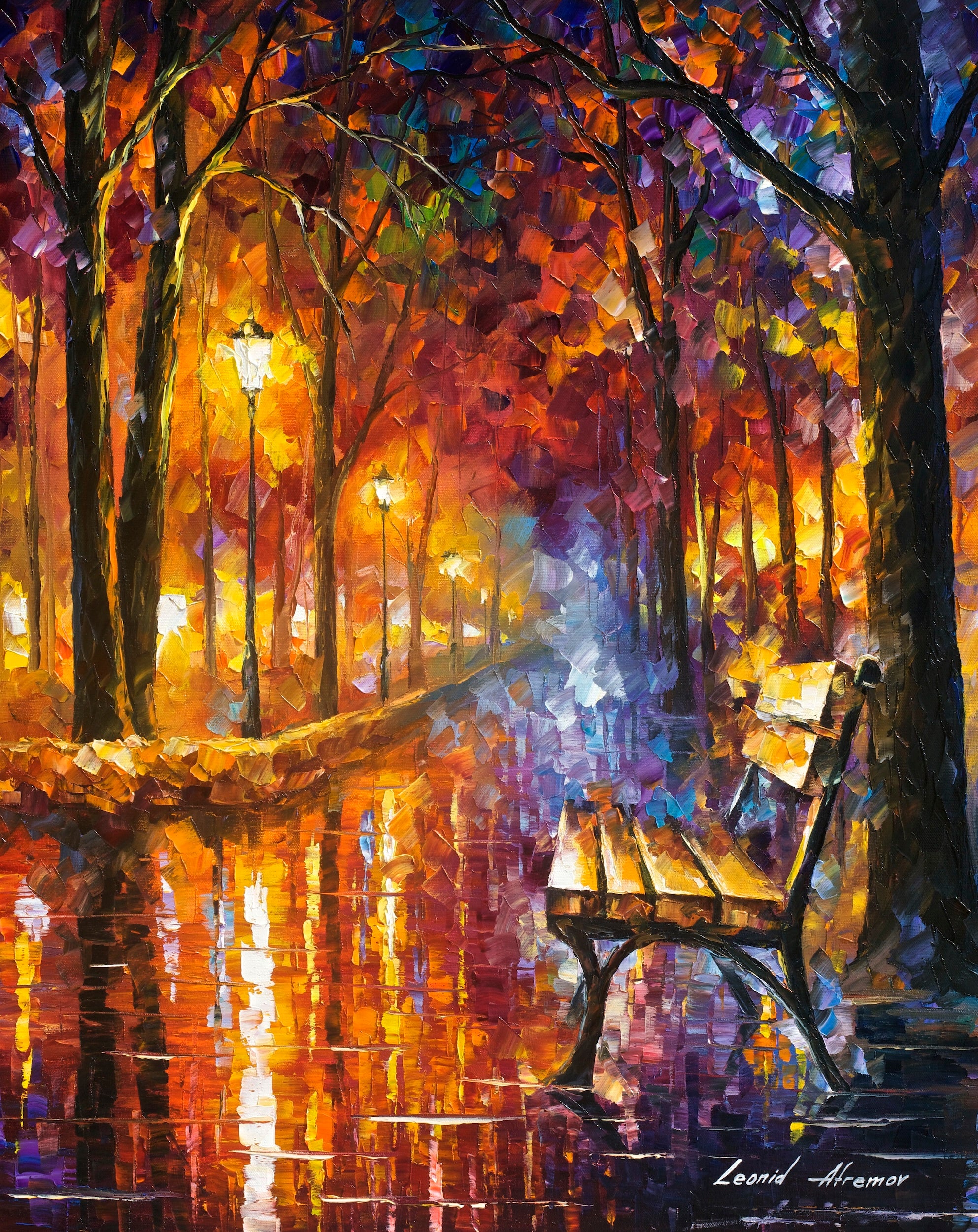 LONELINESS OF PASSION - ORIGINAL OIL PAINTING