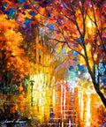 IMPRESSION OF COLORS - ORIGINAL OIL PAINTING