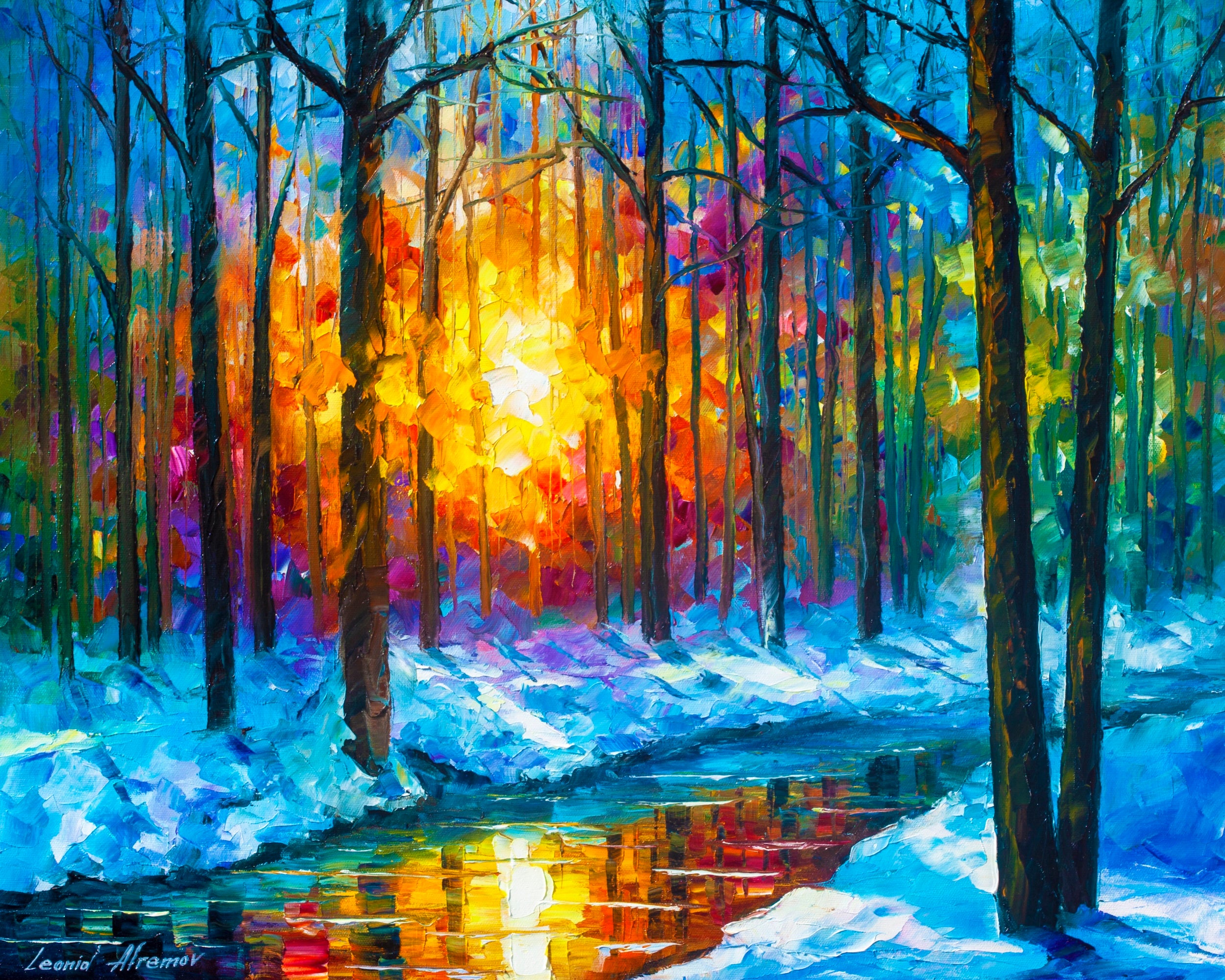 MELTING EMOTIONS - ORIGINAL OIL PAINTING