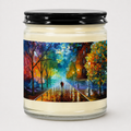 FRESHNESS OF COLD - Romantic 9oz Clear Jar Soy Wax Candle