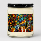 WHEN DREAMS COME TRUE - Romantic 9oz Clear Jar Soy Wax Candle