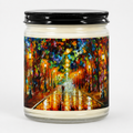 FAREWELL TO ANGER - Romantic 9oz Clear Jar Soy Wax Candle