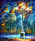 NIGHT ST. PETERSBURG - ORIGINAL OIL PAINTING