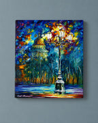 NIGHT ST. PETERSBURG - ORIGINAL OIL PAINTING
