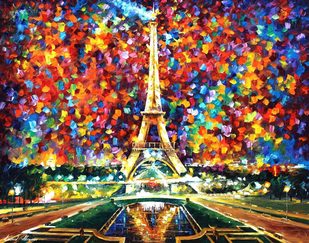 PARIS OF MY DREAMS - ORIGINAL OIL PAINTING