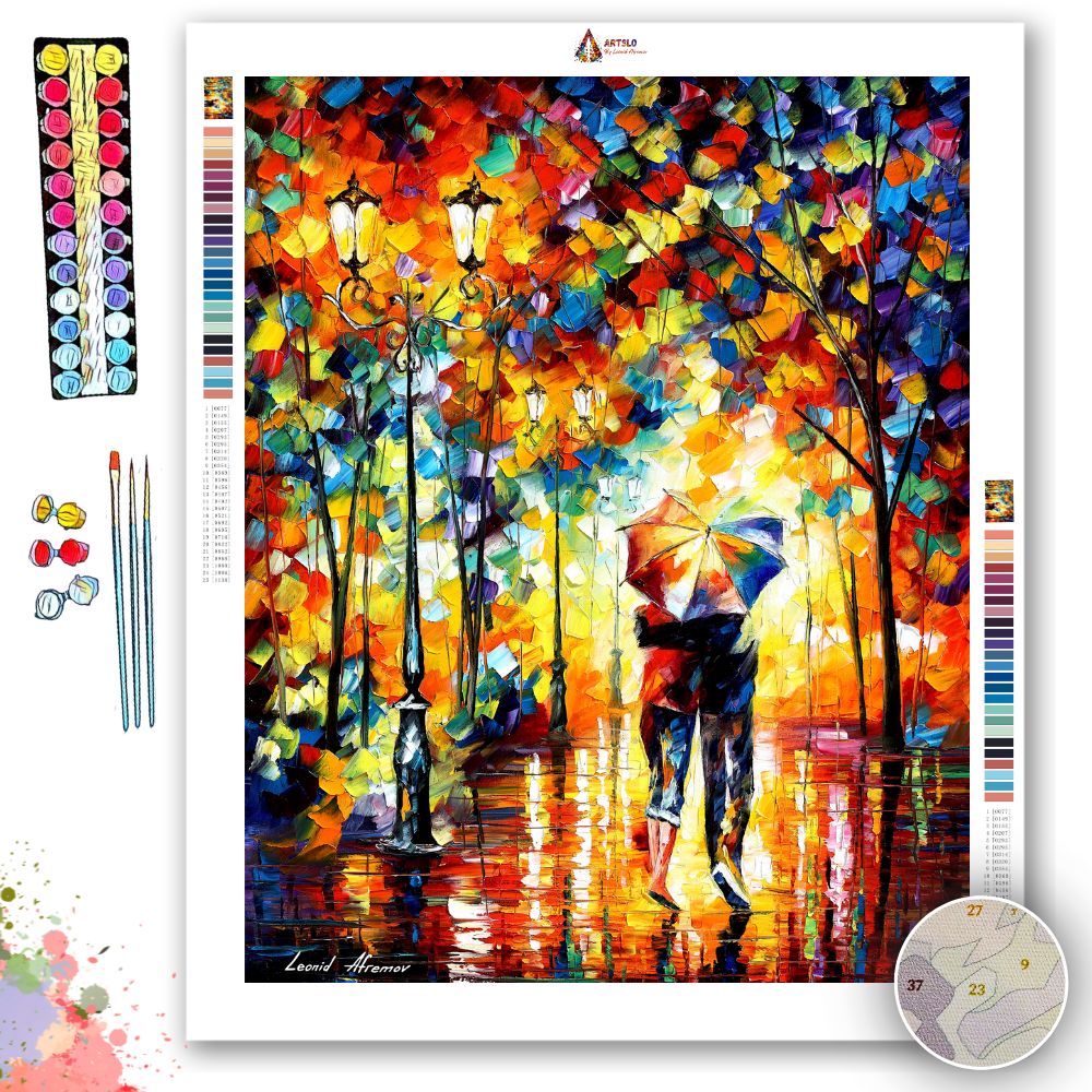 Romantic Date Set - COUPLE UNDER ONE UMBRELLA