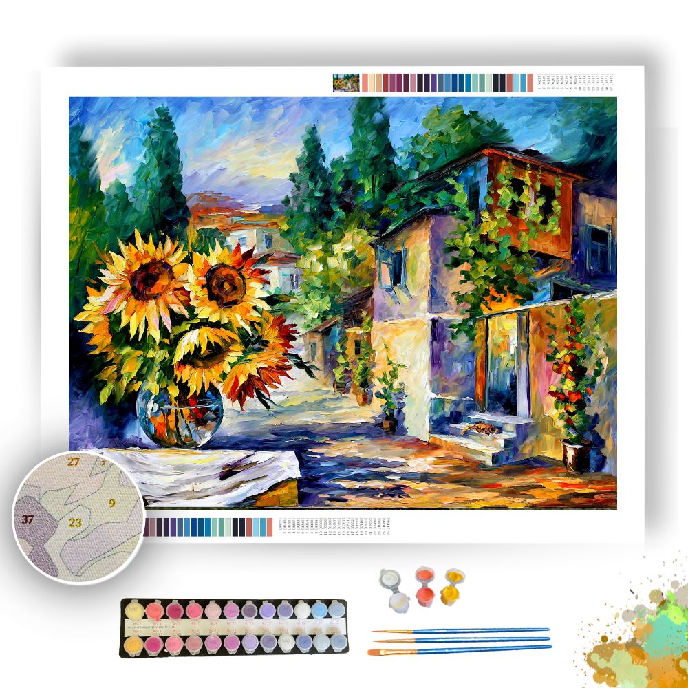 GREEK NOON - Paint By Numbers Full Kit