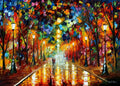 FAREWELL TO ANGER - ORIGINAL OIL PAINTING