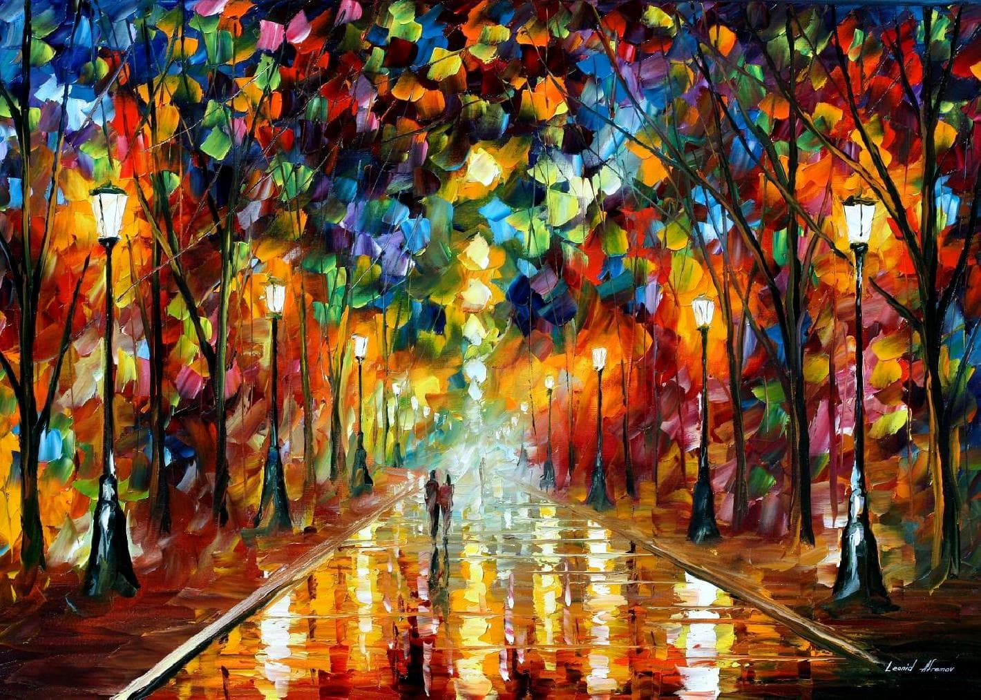FAREWELL TO ANGER - ORIGINAL OIL PAINTING