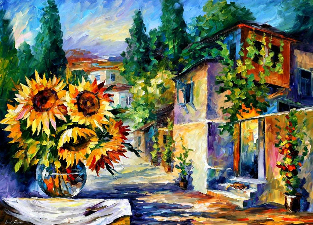 GREEK NOON - ORIGINAL OIL PAINTING