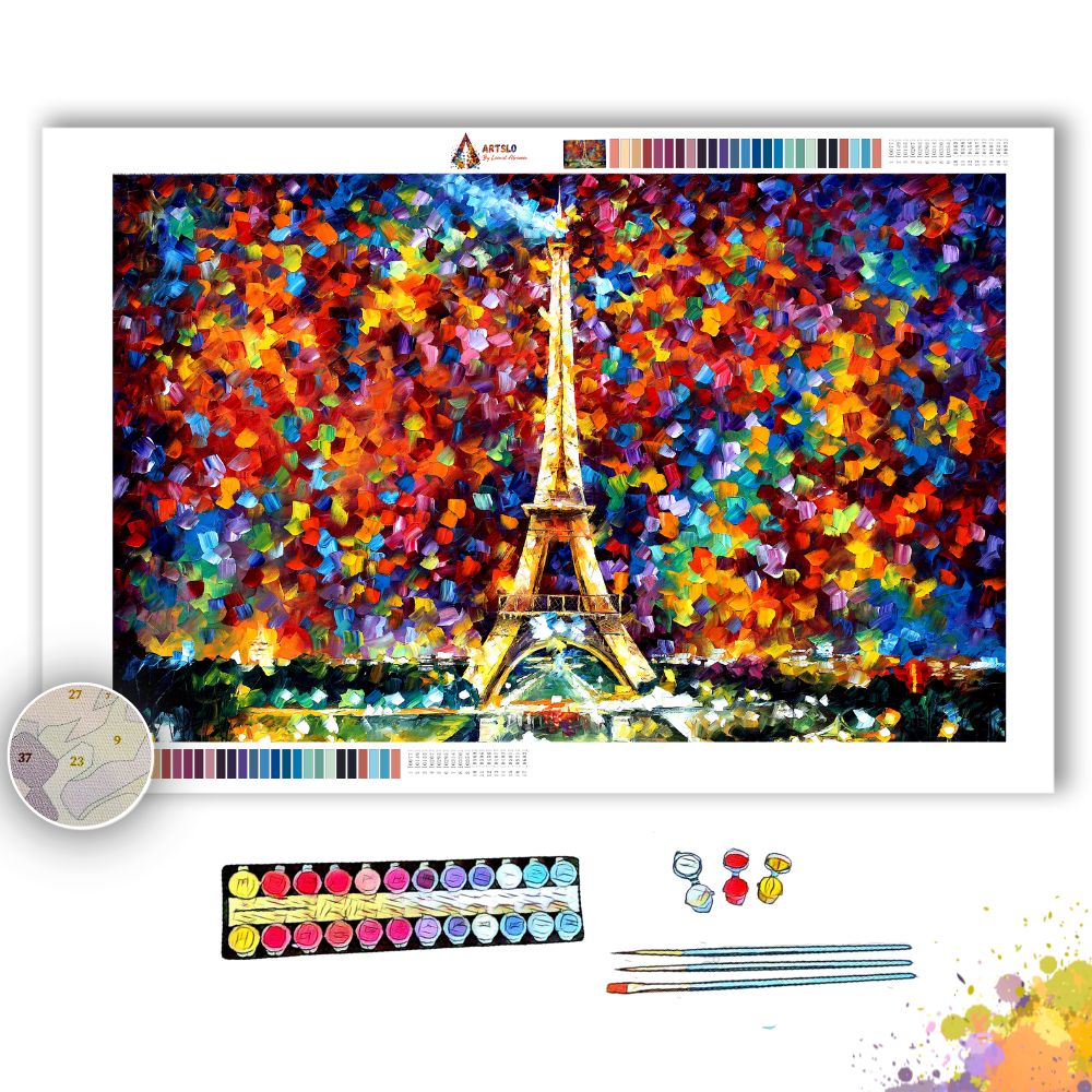 ROMANTIC STROLL - Paint By Numbers Full Kit